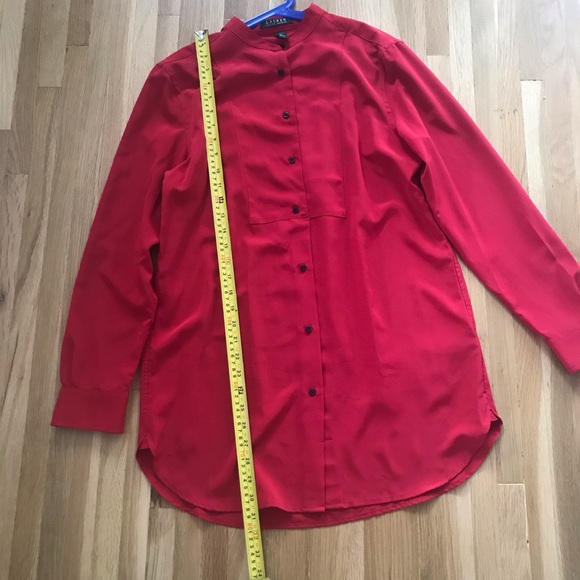 Ralph Lauren Shirt dress , bright red color , - Picture 6 of 7